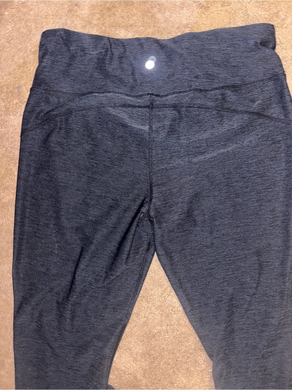 Avia Charcoal Ladies Leggings Lg (12-14)